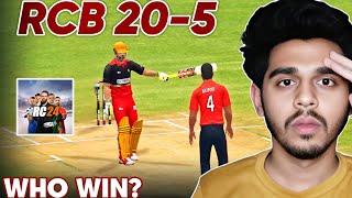 Can RCB Win From Here❓RCPL AUCTION Real Cricket 24 9 [upl. by Nnylecoj]