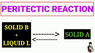 Peritectic Reaction  peritectic process [upl. by Dilan]