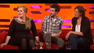 Graham Norton Show  Adele Jack Whitehall Miranda Hart Nico Evers Swindell Camilla Luddington [upl. by Elaen]