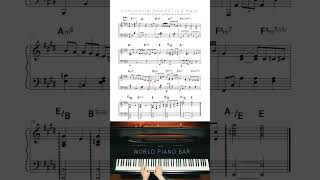 Beautiful Chord Progression in E Major  Piano Bar Style [upl. by Roshan192]