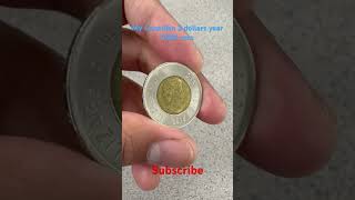 Canadian 2 dollars year 2015 coin [upl. by Gambrill516]