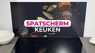 Spatscherm keuken met collectie beelden  Fotocadeaunl [upl. by Tihw975]