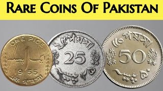 Few Old And Rare Coins Of Pakistan  Coins History Of Pakistan [upl. by Airotnes754]