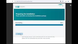 Installation and activation Eset Antivirus PC Windows [upl. by Ashwell912]