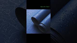 Dark Blue Peel amp Stick Wallpaper  Teal Contact Paper for Cabinets amp Decor [upl. by Pence]