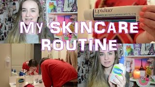 My Skincare Routine  Epiduo [upl. by Aydne585]