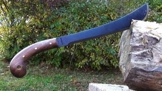 Condor Golok Machete Review [upl. by Letnom]