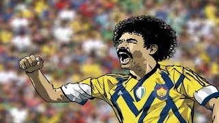 Valderrama The Colombian Maestro Who Changed Football  How Did He Redefine the Game [upl. by Nodla937]