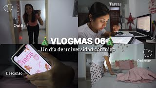 UN DÍA DE UNIVERSIDAD CONMIGO VLOGMA 06🎄🎅🏻 [upl. by Niu]