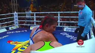 Yokasta Valle vs Filipina KO [upl. by Kirtley775]