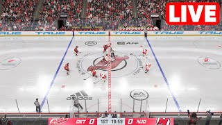 NHL LIVE🔴 Detroit Red Wings vs New Jersey Devils  12th October 2023  NHL Full Match  NHL 24 [upl. by Ahsirk]