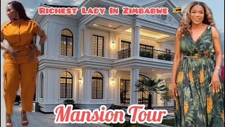 😳Inside The Richest Lady In Zimbabwe’s Mansion‼️You cannot believe it🔥Zodwa’s [upl. by Eizzik]