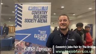 CBS Arena at Coventry Jobs Fair by The Bridge on Wednesday 23rd October 2024 [upl. by Ativel]