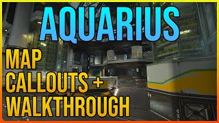 Halo Infinite Map Callouts Aquarius [upl. by Tullius]