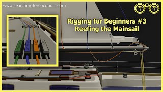 sailboat rigging for beginners 3 reefing the mainsail [upl. by Budd]