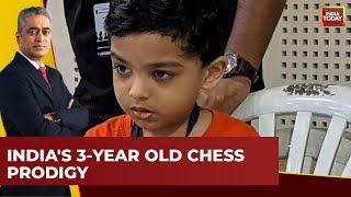 ThreeYearOld Anish Sarkar Becomes Youngest FIDE Rated Chess Player  Good News Today [upl. by Xxam]