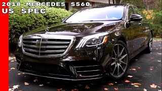 2018 Mercedes S560 US Spec Interior amp Test Drive [upl. by Ymmat]