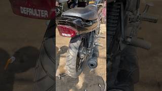 Tyre size 110 90 18 tyre full modified bike super 🤘🤘🤘 [upl. by Bilac]