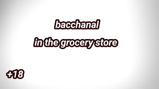 bacchanal in the grocery store a trini 🇹🇹 video [upl. by Kalin]