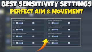 Best Sensitivity settings in BR amp MP  br sensitivity codm 2023  codm br sensitivity [upl. by Waxler]