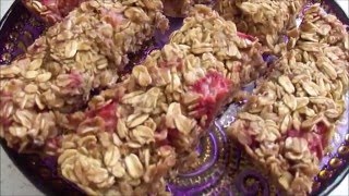 Strawberry Granola Bars [upl. by Atterol]