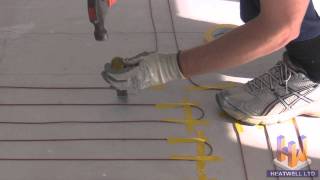 Heatwell Underfloor Heating Installation Video [upl. by Ardith]