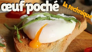 🥚Œuf poché  la technique infaillible tuto cuisine [upl. by Anayit]