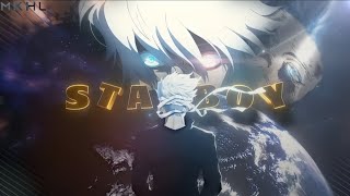 Gojo Satoru💫  Starboy🌟「EditAMV」Alight Motion Free Project File [upl. by Nylodam]