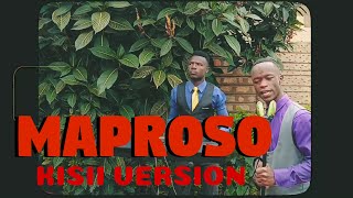 Wacha Ujinga  Wakadinali  Maproso Kisii Version  Wee Brathe  Akareta Pizza  Official Video [upl. by Waly]