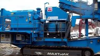 Pegson 26x44 Jaw maxtrac 1000 Cone [upl. by Hgieleak]