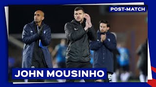 John Mousinho postmatch  Peterborough United 21 Pompey [upl. by Jola]