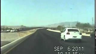 Las Vegas NV to Pahrump NV in 6 minutes South Route Time Lapse Drive [upl. by Durer608]