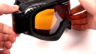 Uvex Skibrille Uvision Variotronic LCD Skibrille automatisch abdunkelnd [upl. by Lelah875]