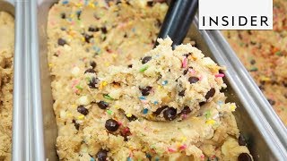 Edible Cookie Dough Shop Is Taking Over NYC [upl. by Boni601]