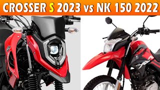 COMPARATIVO CROSSER 150S vs NK 150 Fichas Cores Preços e Dimensões [upl. by Chipman255]