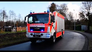 GasAlarm  Rüstzug der Feuerwehr Oldenburg Wache 1 [upl. by Ameerak]