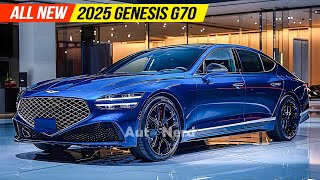 Heres the 2025 Genesis G70 What to Expect [upl. by Ociral]