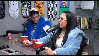 Flashback Friday‼️ Blueface amp JaidynAlexis Interview w No Jumper‼️ 🍿🍿🍿 [upl. by Mcquade102]