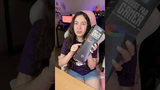 Mousepad RGB 😎 gamer gamereview unboxing review fyp setup mendoza mousepad [upl. by Yobybab]