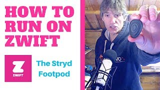 How to Run on Zwift  The Stryd Footpod [upl. by Aek]