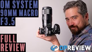 OM System 90mm F35 Macro IS Pro Review [upl. by Joyan]