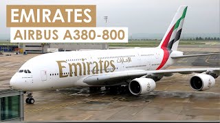 Flight Report EMIRATES  Paris ✈ Dubai  Airbus A380800  Business [upl. by Nylrahc]