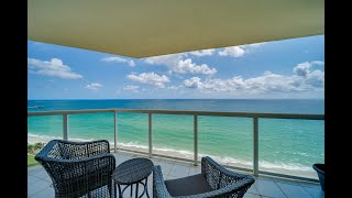 6001 North Ocean drive unit 1401 Hollywood Beach Florida 33019 Video [upl. by Ardnazxela]