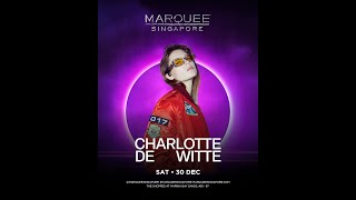 Charlotte de Witte  Marquee Singapore 30 Dec 2023 [upl. by Iclehc]