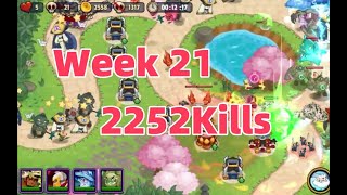 RD Tournament Week 21  Legendary League –2252 kills [upl. by Soo]