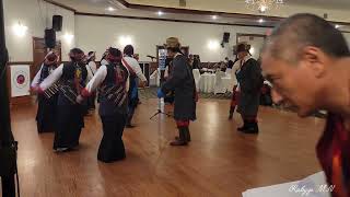 Minnesota Utsang Tibetan dance at Gala Dinner party 2024 [upl. by Rehpotsrik]