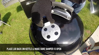 How To Use Your New Weber Kettle Grill  Weber Grills [upl. by Aizan152]