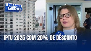 IPTU 2025 boletos disponíveis com desconto de até 20 para pagamento único [upl. by Noreg]