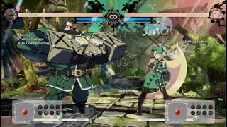 Potemkin Vs Millia Punish Guide  Guilty Gear Strive [upl. by Kcuhc738]