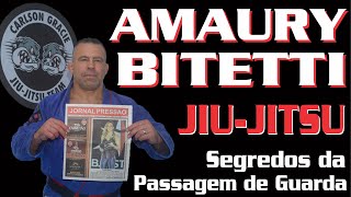 AMAURY BITETTI  Passagem de Guarda CARLSON GRACIE jiujitsu bjj brazilianjiujitsu [upl. by Gratianna]